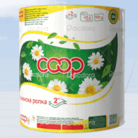 Кухненска ролка КООП  бяла 2 пласта 500 г