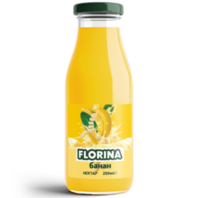 Нектар банан "Флорина" стъкло 250 мл