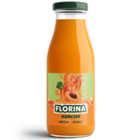 Нектар кайсия "Флорина" стъкло 250 мл