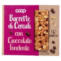 Пълнозърнести барчета с черен шоколад  COOP 126 г (6 x 21 г)