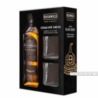 Ирландско уиски Бушмилс Black Bush 700ml с 2 чаши 40%