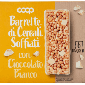 Зърнени барове с бял шоколад 6x23 г