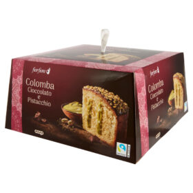 Козунак Коломба с шоколад и шамфъстък 800 г