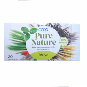 Чай Билкокооп Тонус с филтър 30 г