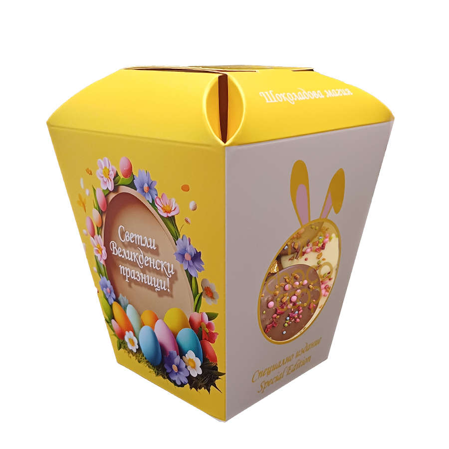 Кутия Великден с медальони микс 150 г